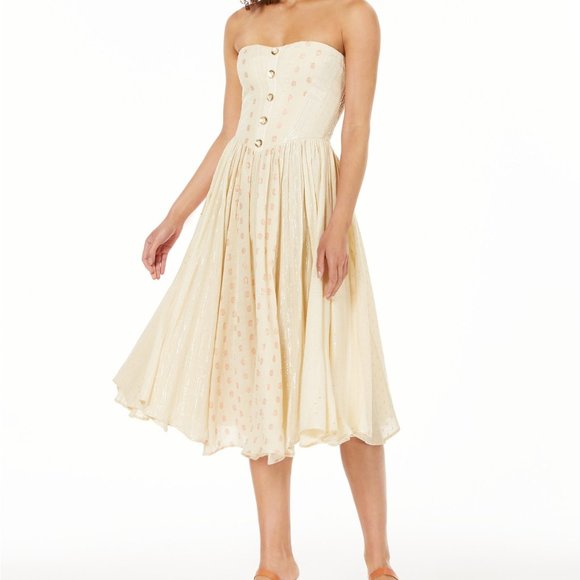 NWOT FREE PEOPLEAmanda Midi Dress